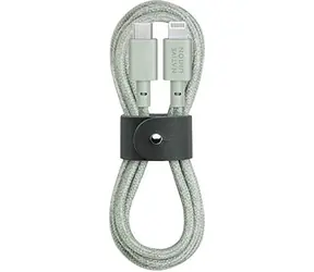 Cable Native Union Belt USB-C - Lightning 1,2m zielony 