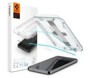 Spigen Glass tR EZ Fit szkło ochronne HD do Samsung Galaxy S24/S25 2 szt 