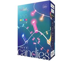 Twinkly Candies LED TWKC100RGB-T 100 szt. 6 m / Inteligentny łańcuch świetlny / RGB / Wi-Fi / Bluetooth