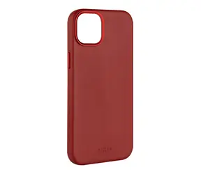 FIXED Tylną obudowę ze skóry MagLeather Leather z obsługą MagSafe dla Apple iPhone 15 PLUS w kolorze czerwonym