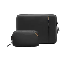 Etui tomtoc Sleeve Kit do Apple MacBook Pro i Air 13", czarne