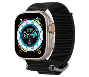 Pasek Spigen DuraPro Flex do zegarka Apple Watch Ultra 2 (49 mm) i Ultra (49 mm) w kolorze czarnym