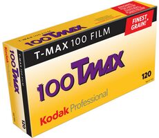 Kodak TMX 100 120 5 szt. / Film negatywowy czarno-biały / ISO 100 