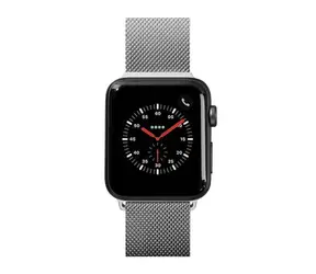 Pasek LAUT Steel LOOP do Apple Watch 38 i 40 mm w kolorze srebrnym