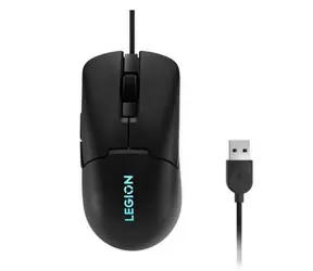 Mysz do gier Lenovo Legion M300s czarna / przewodowa / 8000 DPI / USB-A / RGB