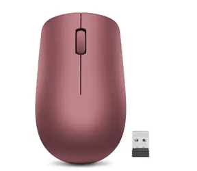 Lenovo 530 czerwona / Mysz bezprzewodowa / 1200 DPI / Klucz USB Nano 2,4 GHz / 1x AA