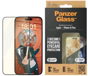 PanzerGlass UWF EyeCare Szkło ochronne do Apple iPhone 15 PLUS