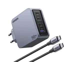 Ugreen Nexode 4- Port szybka ładowarka GaN 160 W / 2x USB-C / USB