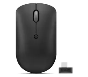 Lenovo 400 USB-C Bezprzewodowa czarna / Mysz bezprzewodowa / 2400 DPI / Klucz USB-C 2,4 GHz / 1x AA