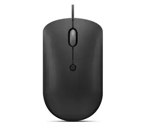 Lenovo 400 USB-C Przewodowa czarna / Mysz przewodowa / 2400 DPI / USB-C / 1,8m