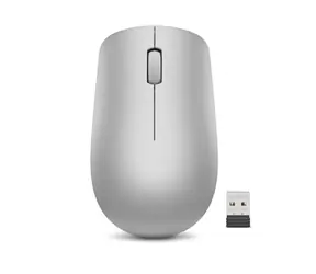 Lenovo 530 Bezprzewodowa srebrna / Mysz bezprzewodowa / 1200 DPI / Klucz USB-A 2,4 GHz / 1x AA
