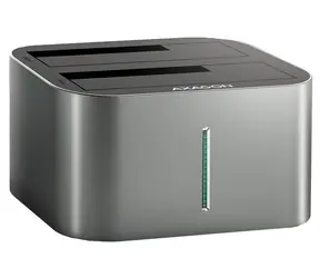 Axagon ADSA- DC, USB-C 5Gbps - 2x SATA 6G 2,5"/3,5" stacja dokująca SSD/HDD CLONE DUAL
