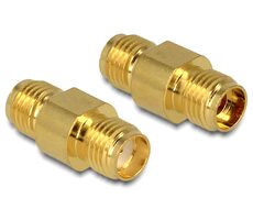 DeLock Adapter SMA Jack - SMA Jack złoty