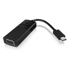 Icy Box IB-AC533-C Adapter USB 3.1 Typ C (M) - VGA (F) czarny