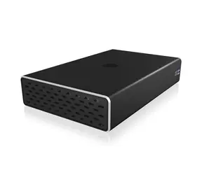 Icy Box IB-RD2253-C31 czarna / Obudowa zewnętrzna na 2x 2.5" SSD / USB 3.2 Gen 2