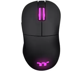 Thermaltake DAMISUS Bezprzewodowa mysz RGB czarna / Mysz do gier / optyczna / 19000 DPI / 6 przycisków / BT 5,2 i 2,4 GHz