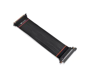 Przedłużacz Thermaltake TT Premium PCI-E 4.0 300mm czarny / przedłużacz PCI-E x16