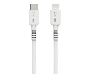 HAMA 187284 Kabel Eco MFi USB-C 2.0 (M) - Lightning (M) 1,0m biały