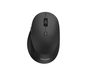 Philips SPK7507B czarna / Mysz bezprzewodowa / optyczna / 3200 DPI / 6 przycisków / 2,4 GHz  
