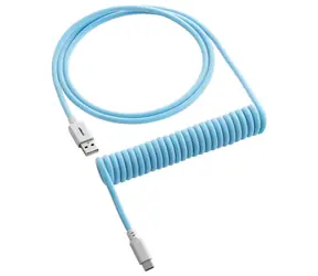 CableMod Klasyczny zwinięty Cable klawiatury USB-C - USB-A 1,5 m Blueberry Cheesecake / Kabel klawiatury