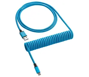 CableMod Klasyczny zwinięty Cable do klawiatury USB-C - USB-A 1,5 m Spectrum Blue / Kabel do klawiatury