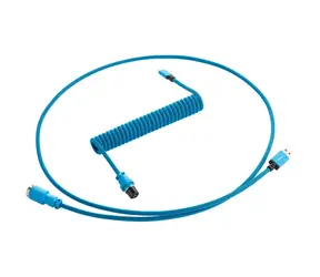 CableMod PRO Zwinięty Cable klawiatury USB-C - USB-A 1,5m Spectrum Blue / Kabel do klawiatury