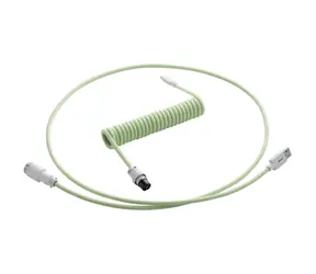 Cable do klawiatury zwinięty CableMod PRO USB-C - USB-A 1,5 m Sorbet limonkowy / Kabel do klawiatury