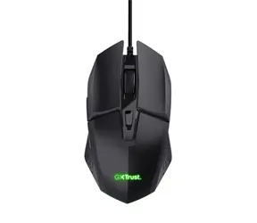 Trust GTX 109 Felox czarny / Mysz do gier / optyczna / 6400 DPI / 6 przycisków / USB-A 