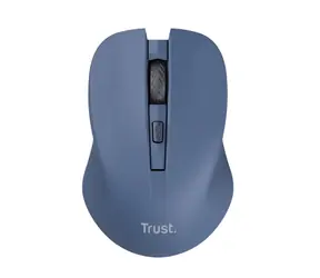 Trust Mydo Blue / Mysz bezprzewodowa / Optyczna / 1800 DPI / 4 przyciski / RF 2,4 GHz