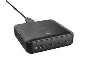 Trust Maxo 100W 4- Port czarny / Ładowarka / 100W / 1x USB-A / 3x USB-C