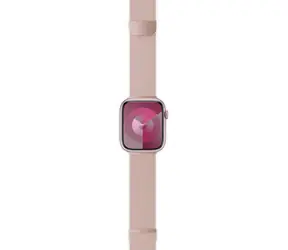 Pasek Epico Milanese+ do Apple Watch 42/44/45/46/49 mm - różowy