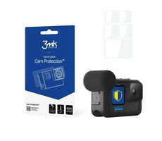 Szkło ochronne 3mk CamProtection do GoPro HERO 9/10/11 czarne