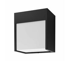 Zewnętrzny kinkiet LED Solight Terni czarny / 12W / 560lm / 3000K