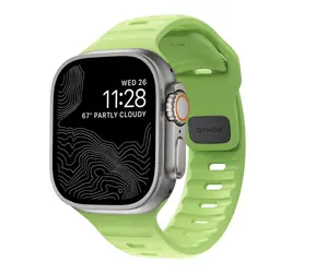 Pasek Nomad Sport Strap Glow 2.0 do Apple Watch Ultra 49 i 45 i 44 i 42 mm zielony