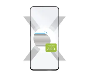 FIXED Full-Cover Ochronne szkło hartowane do Motorola Moto G24 Power czarne / klejenie na całym wyświetlaczu 