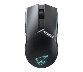 GIGABYTE Aorus M6 Czarna / Mysz bezprzewodowa / Optyczna / 26000 DPI / 8 przycisków / 2,4 GHz / USB-C