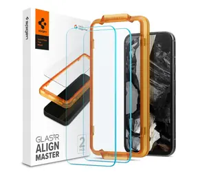Spigen Glass tR AlignMaster szkło ochronne do Google Pixel 8a 2 szt 