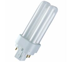 Żarówka energooszczędna OSRAM DULUX D 18/W840 / G24Q-2 FS1 / 100V