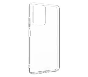 FIXED Gumowa tylna obudowa ZTE Blade A72s przezroczysta