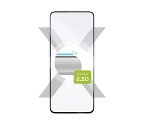 FIXED Szkło hartowane Full-Cover do TCL 505 czarne / klejenie na cały wyświetlacz