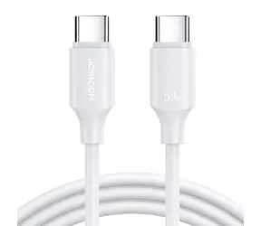 Joyroom S-CC060A9 Kabel ładujący USB-C (M) - USB-C (M) 60 W 1 m biały 