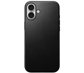 Nomad Modern Leather Case Skórzane etui na Apple iPhone 16 PLUS czarne