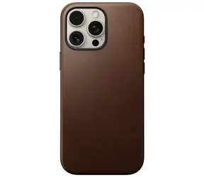 Nomad Modern Skórzane Etui Skórzane etui do Apple iPhone 16 Pro Max brązowe