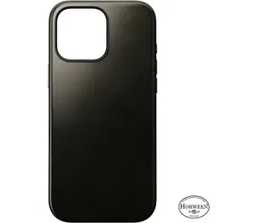 Nomad Modern Leather Case Skórzane etui do Apple iPhone 16 Pro zielony chrom