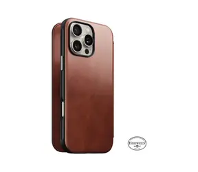 Nomad Modern Leather Case Skórzana osłona na Apple iPhone 16 Pro olde dublin