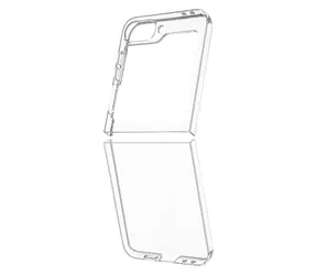 FIXED Czyste etui ochronne do Samsung Galaxy Z Flip 6 przezroczyste