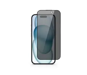 Epico Edge to Edge Privacy Glass Szkło ochronne IM do Apple iPhone 15 / z aplikatorem