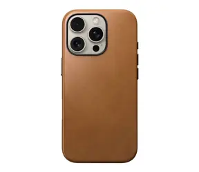 Nomad Traditional Leather Case Skórzane etui na Apple iPhone 16 Pro angielski tan