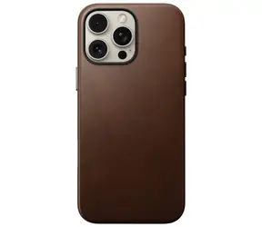 Nomad Traditional Leather Case Skórzane etui na Apple iPhone 16 Pro Max brązowe