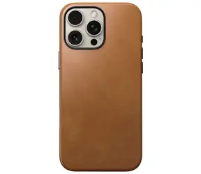 Nomad Traditional Leather Case Skórzane etui na Apple iPhone 16 Pro Max angielski tan
